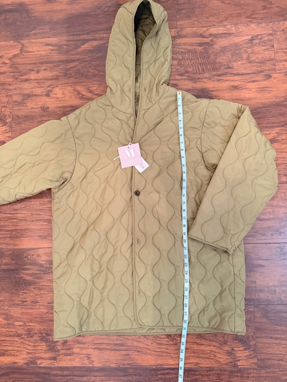 🆕 Department Five Quilted Hooded Down Jacket OS - Picture 6 of 7